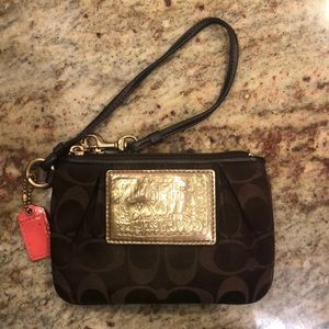 Coach wristlet